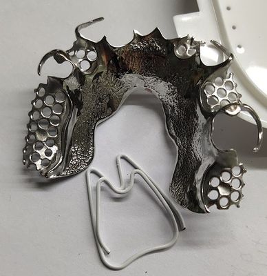 Рамки металла Denture максиллярного сплава Cr Co свода частично