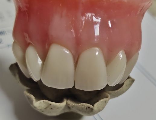 Denture полного Denture Esthetics холодный вылеченный акриловый частично