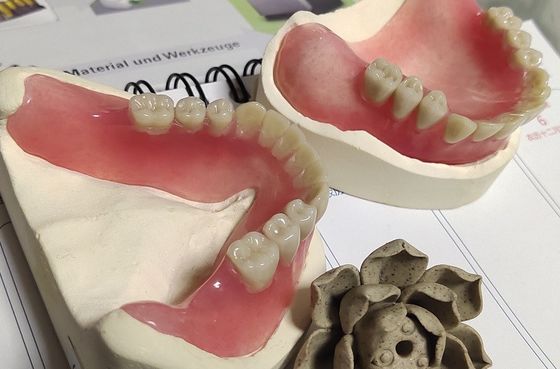 Denture полного свода акриловый частично